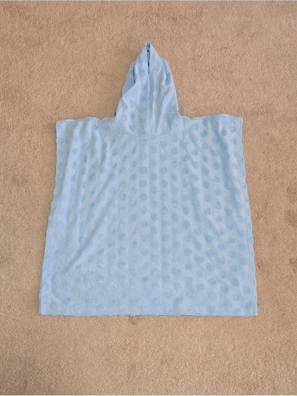 Crewcuts Pale Blue Hooded Poncho